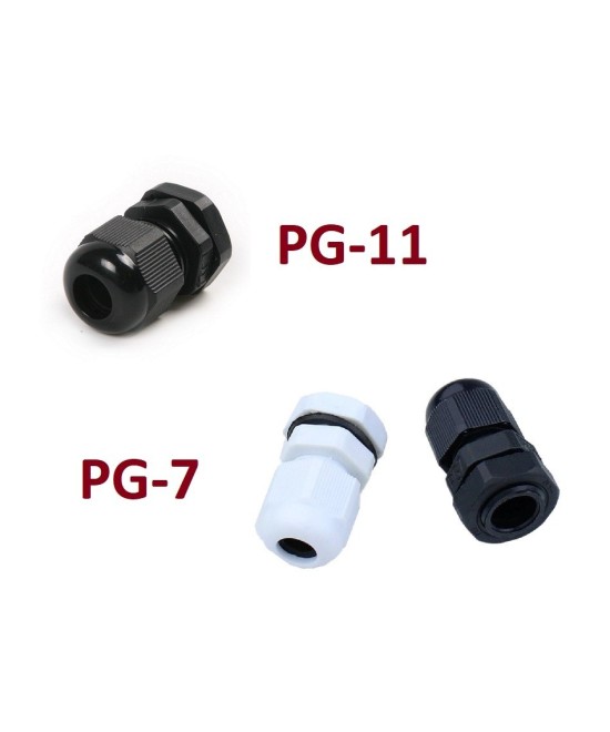 Conector de compresion / prensaestopa PG7 - PG21