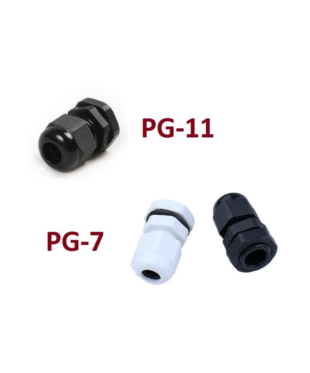 Conector de compresion / prensaestopa PG7 - PG21