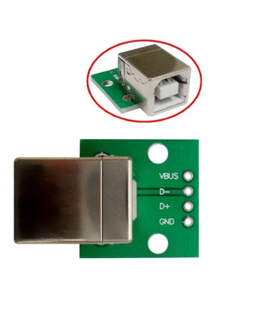 Puerto USB tipo B de 4 Pines