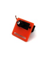 Sujetador para sensor ultrasonico y servomotor SG90