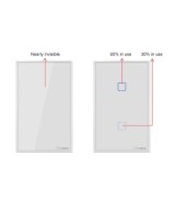 Interruptor Tactil de pared inteligente Wifi Sonoff T0US
