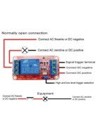 Modulo Rele 5-24V 10A 1 - 8 canales