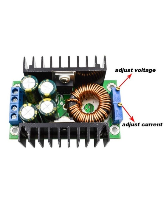 Regulador / Estabilizador descendente de voltaje 5-40v a 1.2-35v 300W 9A XL4016