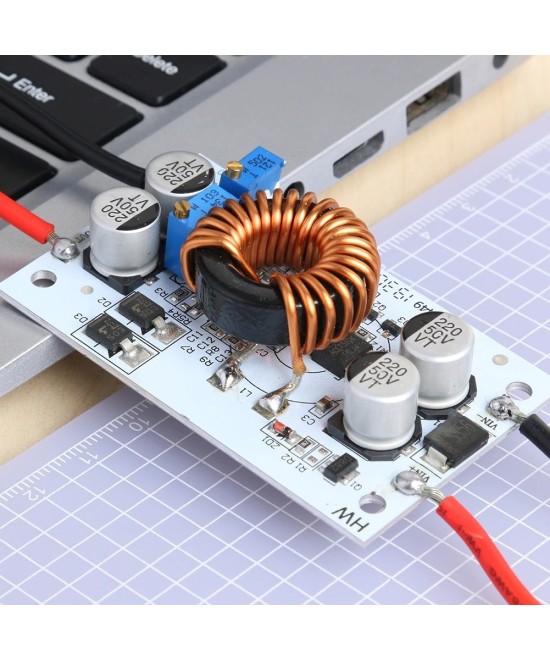 Regulador / Estabilizador Ascendente de voltaje 8.5-48V a 10-50V 10A