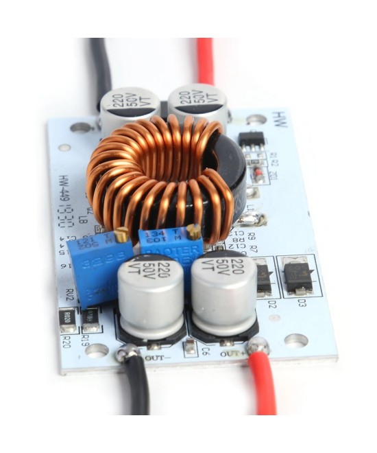 Regulador / Estabilizador Ascendente de voltaje 8.5-48V a 10-50V 10A