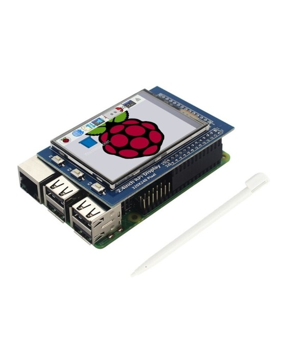 Pantalla Táctil para Raspberry Pi 2.4"