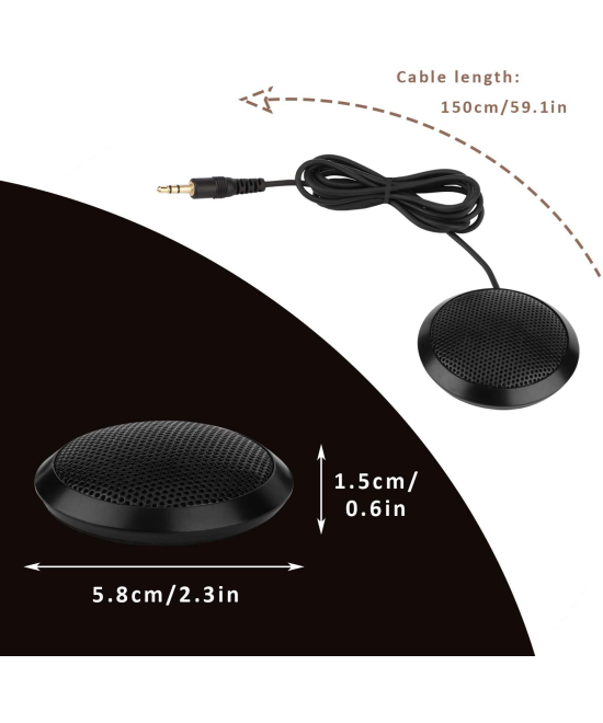 Micrófono de Conferencias para Computadora 3.5mm