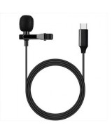 Mini Micrófono Lavalier para Celular Tipo USB-C