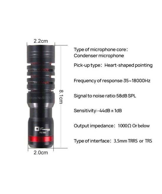 Micrófono para Cámara ANJIESI RE150