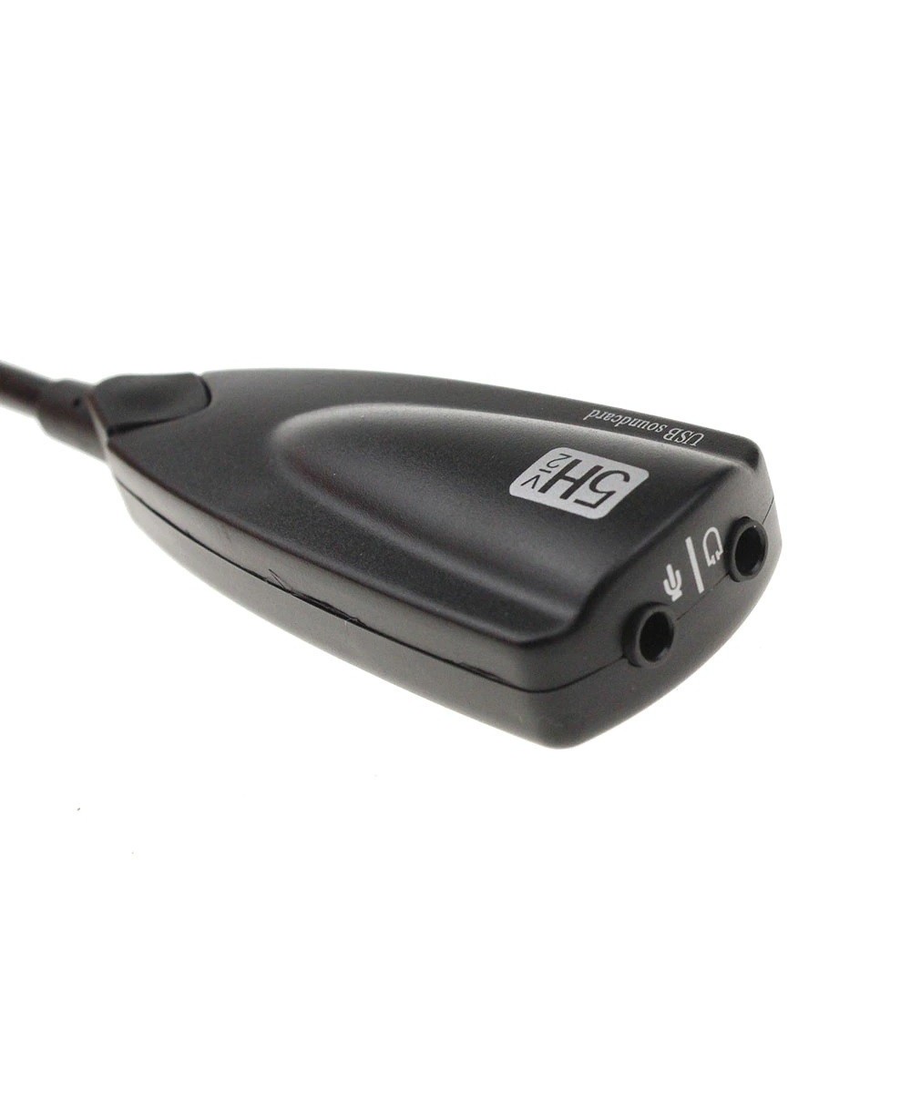 Separador de audio microfono y audifono USB 7.1 5Hv2