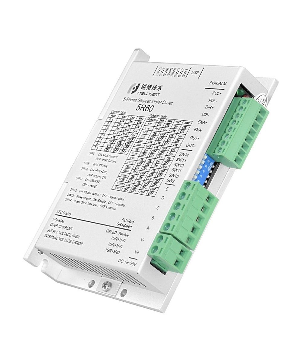 Controlador de Motor DC Paso a Paso Nema 23 5R60 5 fases