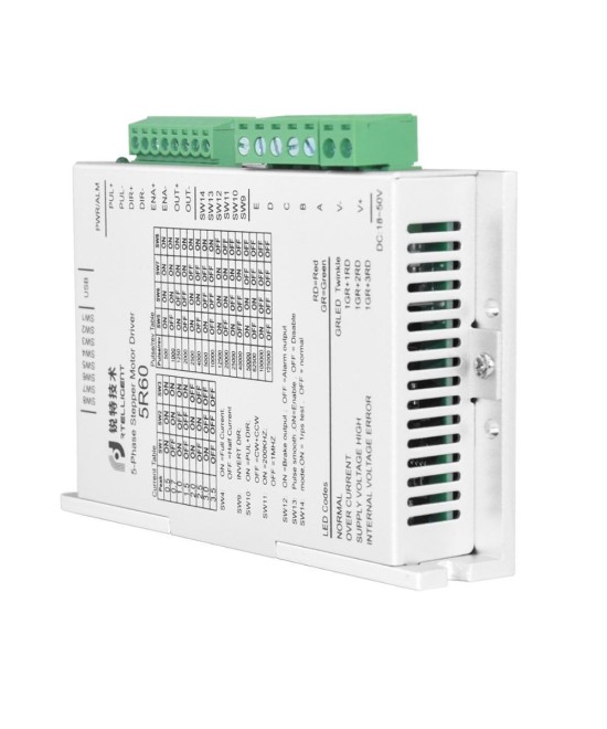 Controlador de Motor DC Paso a Paso Nema 23 5R60 5 fases