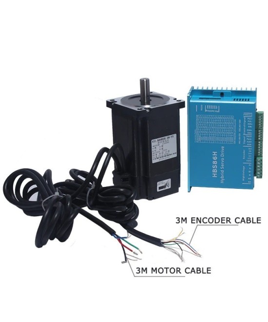 Motor Paso a Paso Nema 34 con Controlador HBS86H
