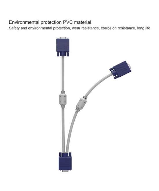 Separador de Video VGA de 1 a Entrada a 2 Salidas
