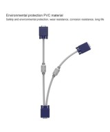Separador de Video VGA de 1 a Entrada a 2 Salidas