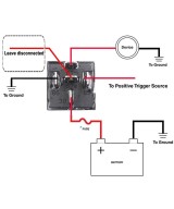 Relé 12V 40A con Zocalo 5 pines