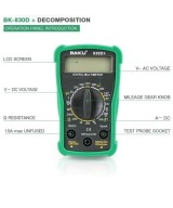 Multimetro Digital BAKU BK-830D+