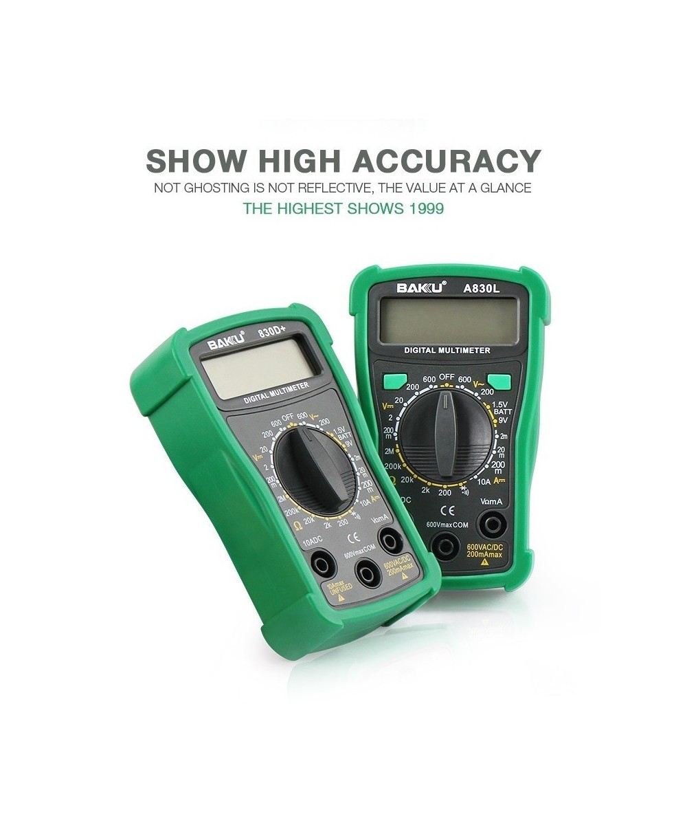 Multimetro Digital BAKU BK-830D+