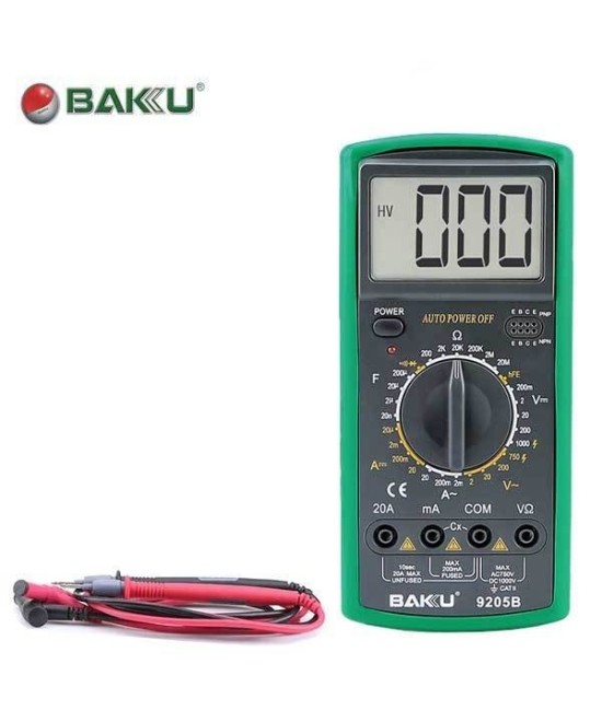Multimetro Digital BAKU BK-9205B
