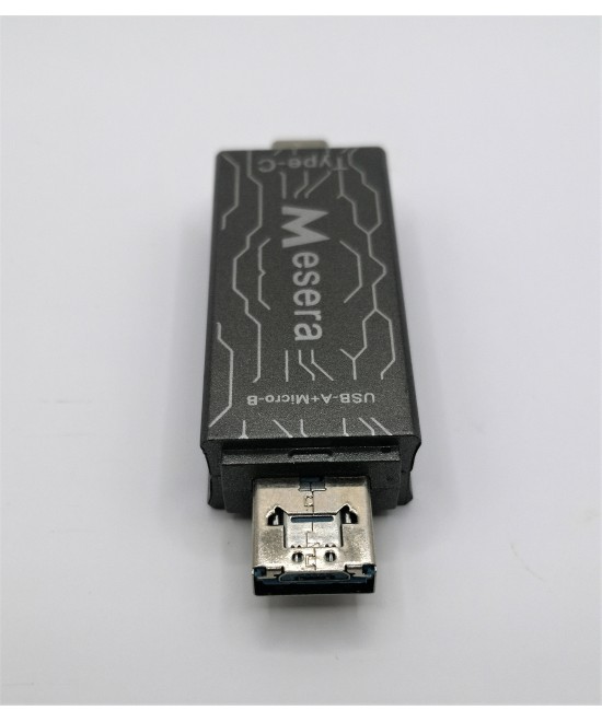 Lector de memorias TF / micro SD OTG 3 en 1 USB-C / micro USB / USB
