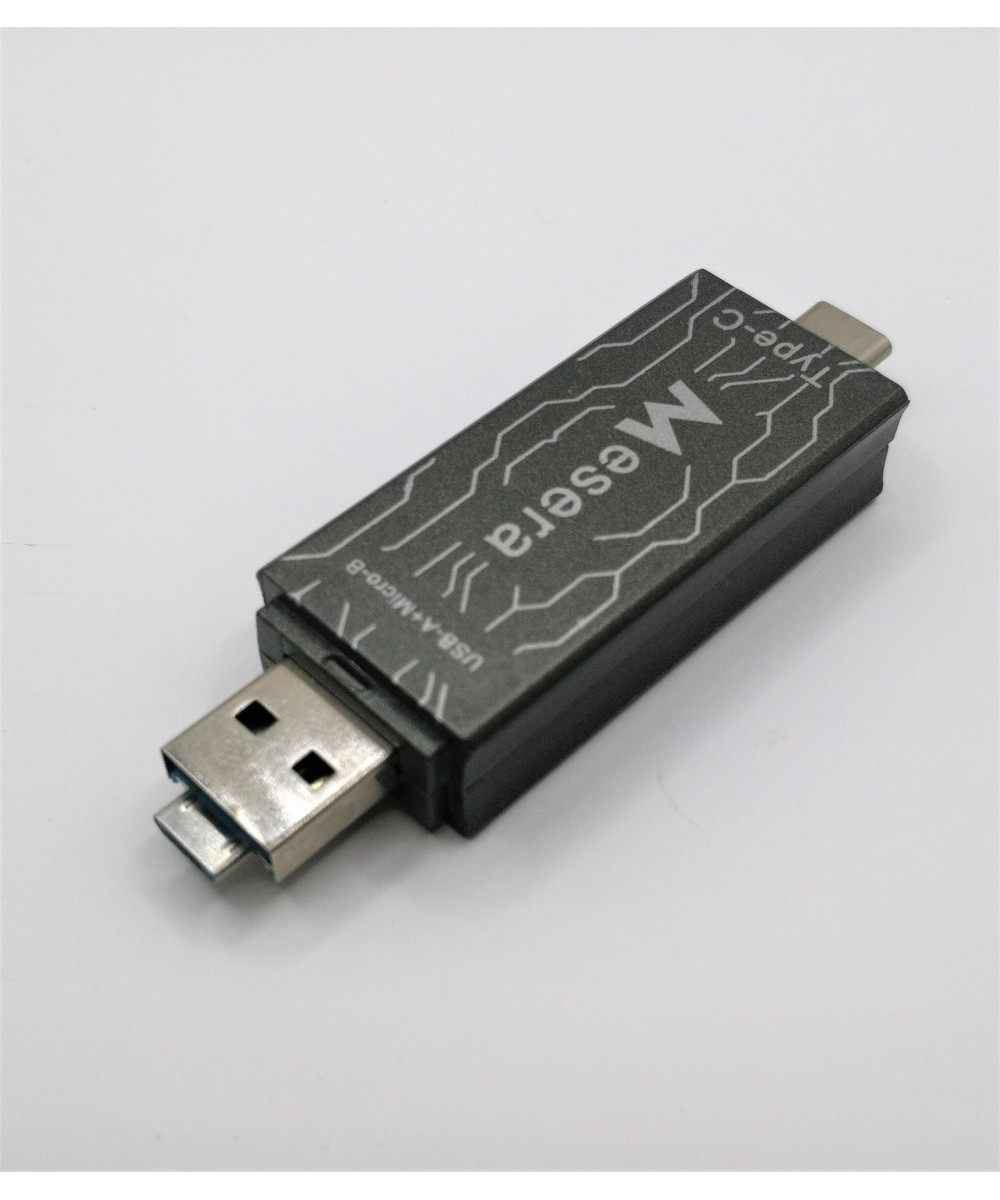 Lector de memorias TF / micro SD OTG 3 en 1 USB-C / micro USB / USB