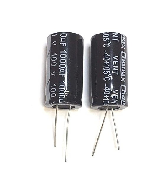 Capacitores electroliticos de 1000uf, 2200uf, 3300uf, 4700uf o 10000uf  1 valor (1 unidad)