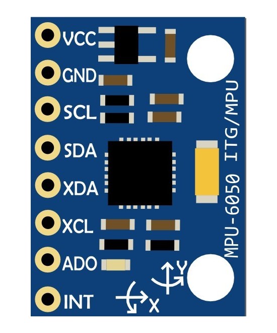 Control de vuelo mpu6050