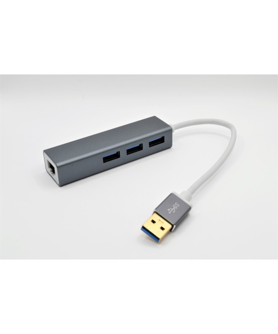 Adaptador de RED y HUB USB 3.0 a RJ45 10/100/1000M
