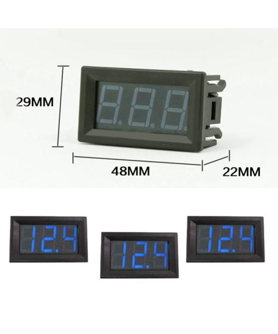 Monitor de Voltaje DC 4.5V a 30V
