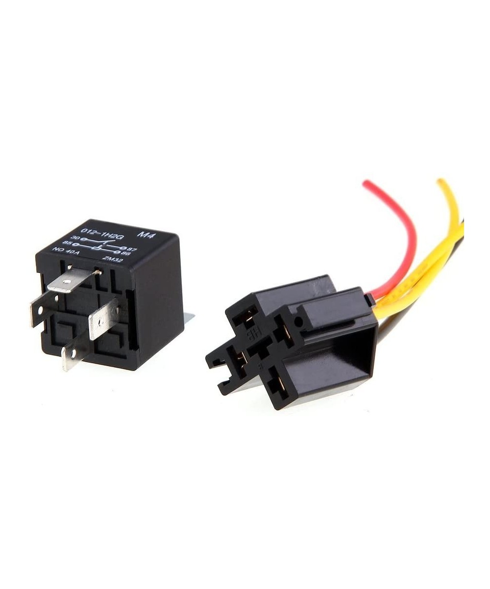 Relé 12V 40A con Zocalo 4 Pines
