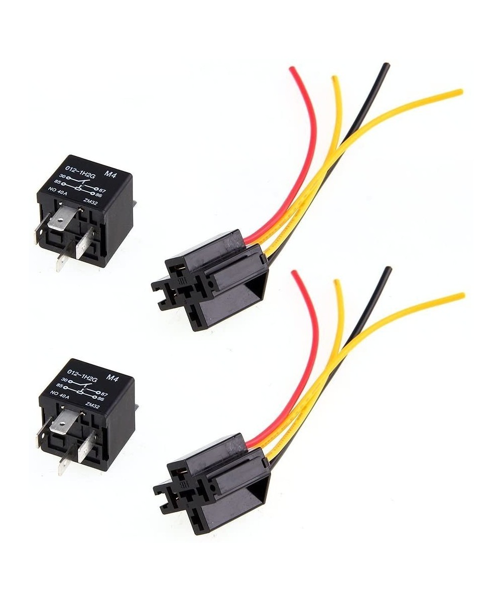 Relé 12V 40A con Zocalo 4 Pines