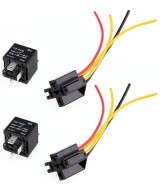 Relé 12V 40A con Zocalo 4 Pines