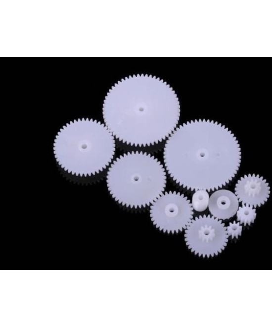 Kit de engranaje de 11 piezas plasticas