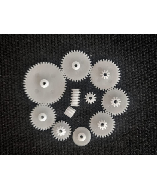 Kit de engranaje de 11 piezas plasticas