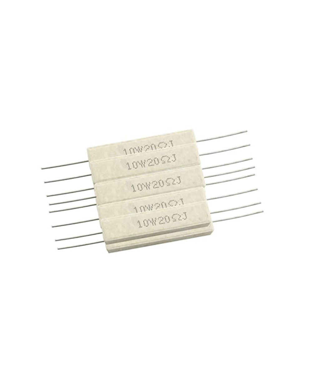 Resistencia de cemento de 10W