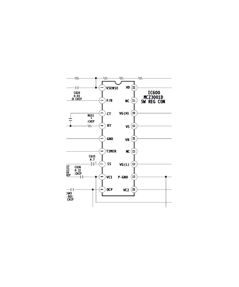 Regulador de Voltaje MCZ3001DB 20W (DIP-18)