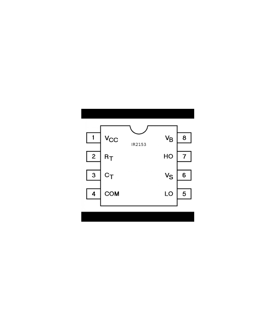 Oscilador IR2153 (DIP-8)