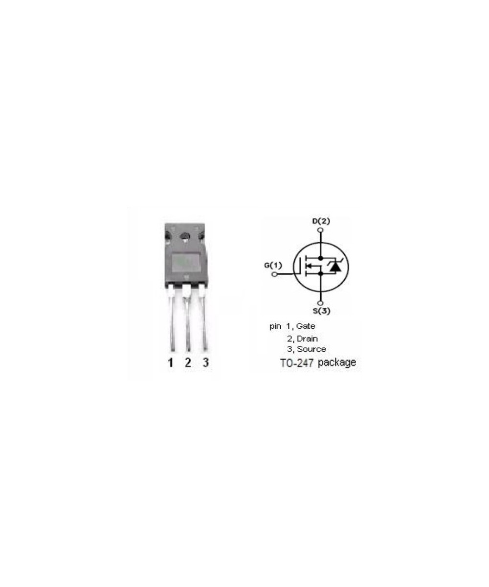 Transistor de potencia Mosfet FHA86N30 300V 86A (TO-247)