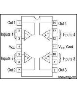 Amplificador Operacional LM324 SMD (SOIC)