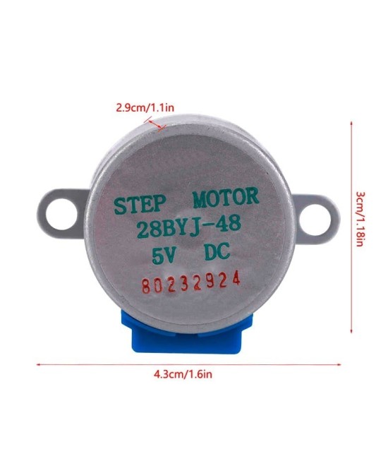 Motor paso a paso 5V DC con controlador