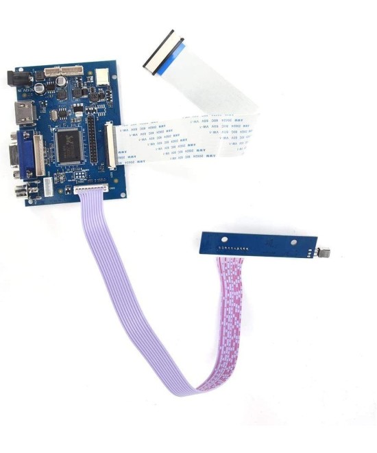 Placa Controladora de Pantalla LCD AT050TN43 de 5" RCA-VGA-HDMI