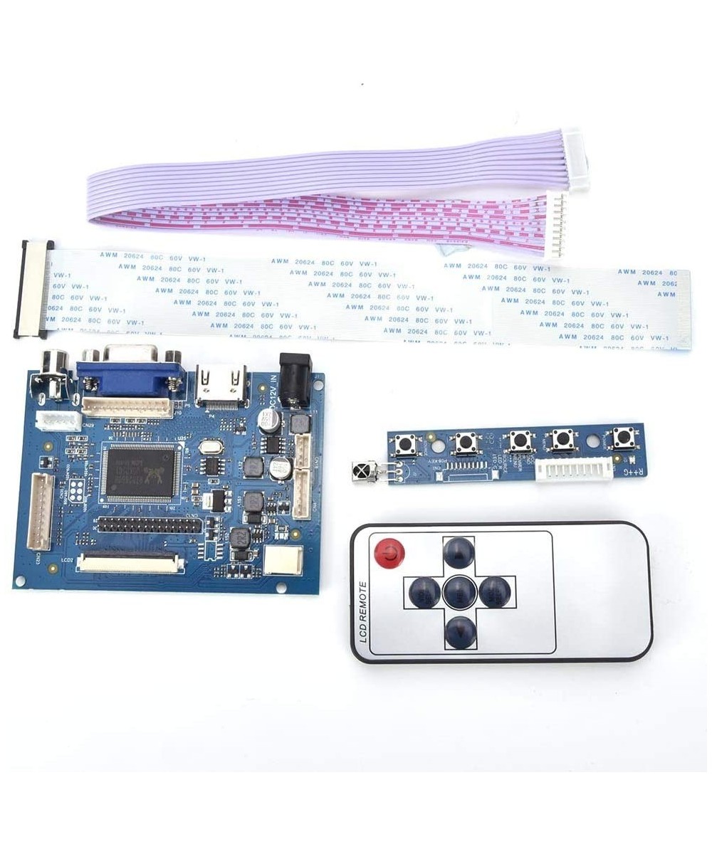 Placa Controladora de Pantalla LCD AT050TN43 de 5" RCA-VGA-HDMI