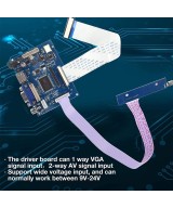 Placa Controladora de Pantalla LCD AT050TN43 de 5" RCA-VGA-HDMI