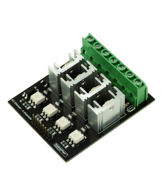 Modulo Dimmer AC 4 Canales 10A compatible con Arduino