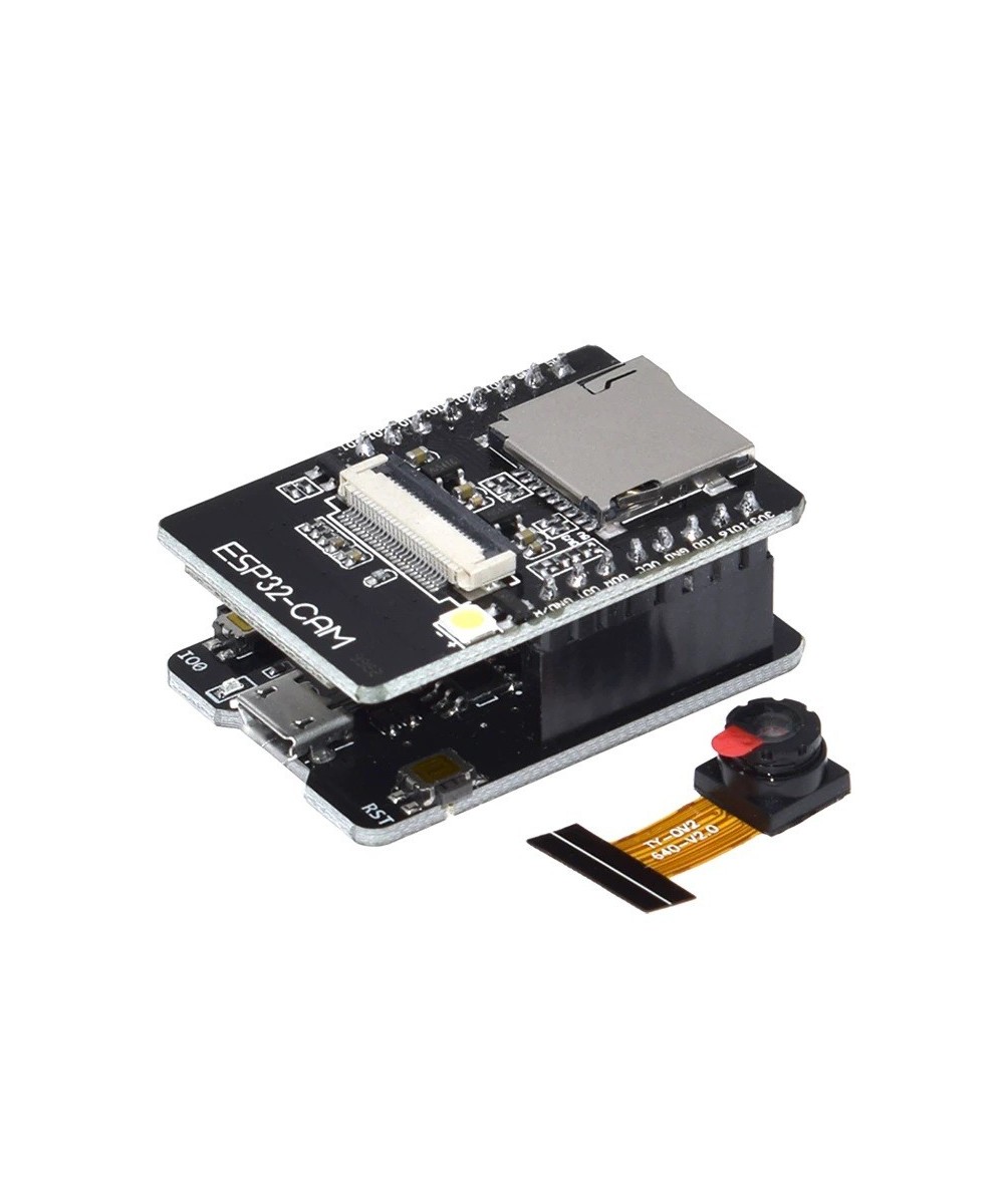 Microcontrolador ESP32 WIFI con Camara y Shield