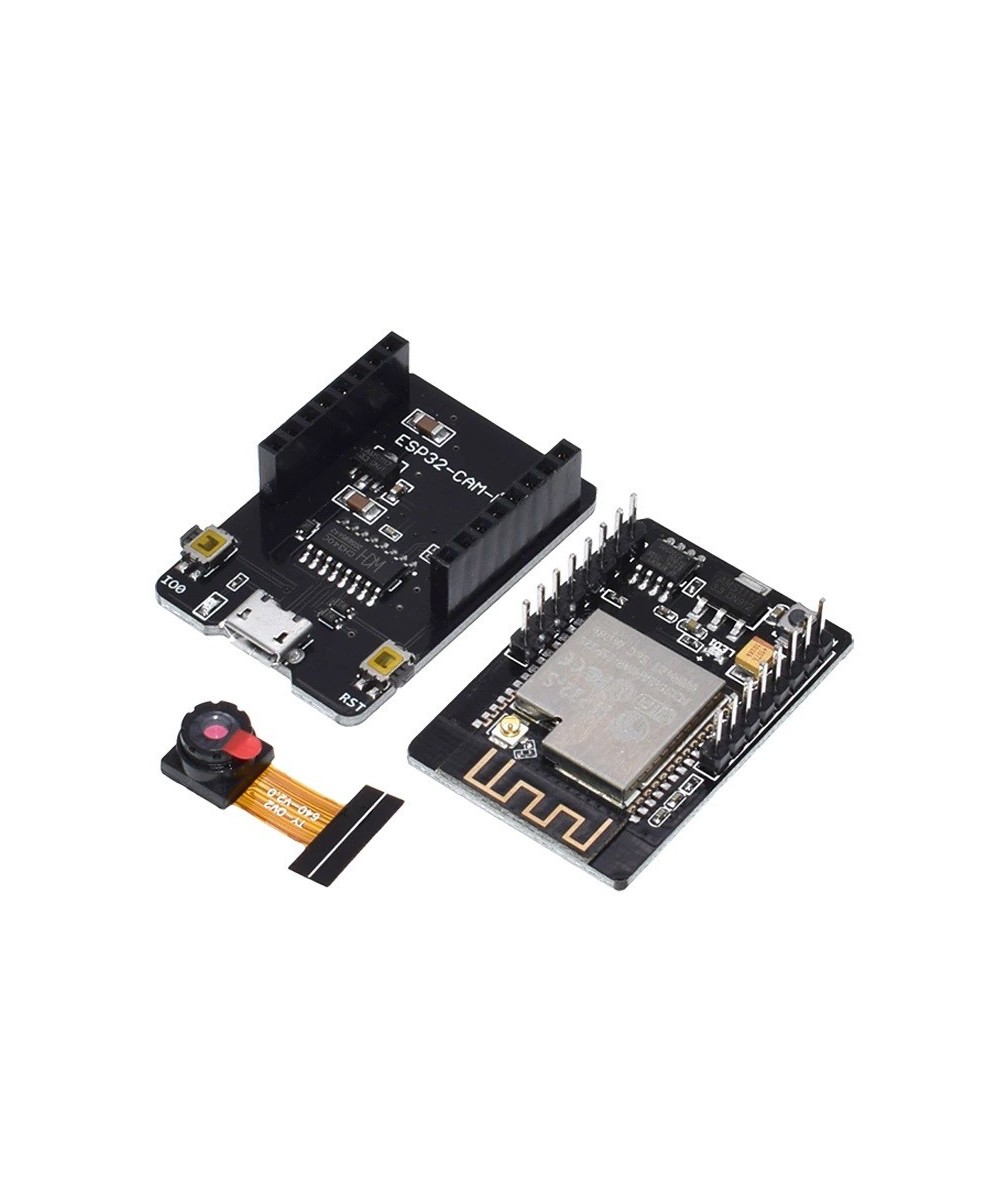 Microcontrolador ESP32 WIFI con Camara y Shield