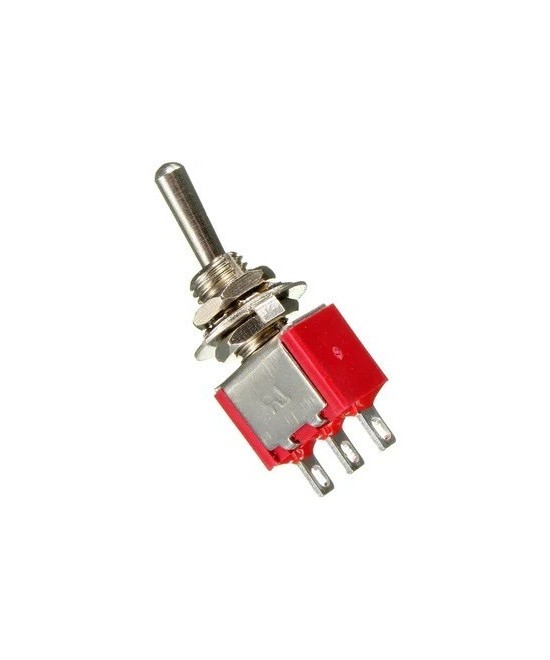Interruptor de palanca On - Off - On (mini Switch 3 posiciones) 3 pines MTS-102