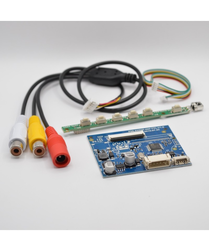 Placa Controladora de Pantalla LCD AT050TN43 de 5" RCA