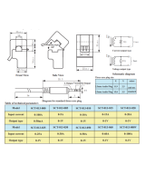 Sensor de corriente AC SCT