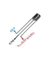 Diodo Infrarrojo Receptor 0038 (5 unidades)